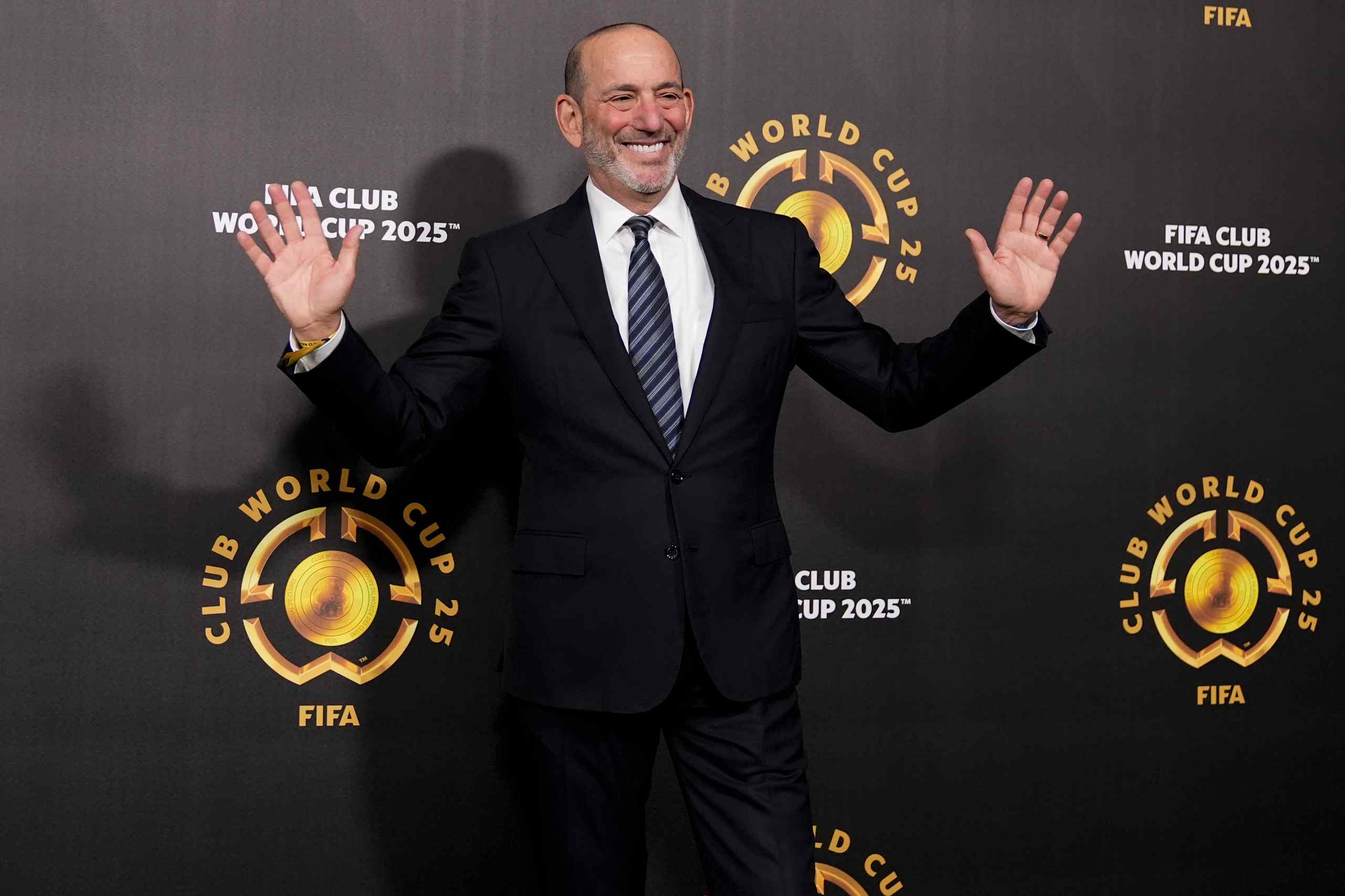 A photo of MLS commissioner Don Garber